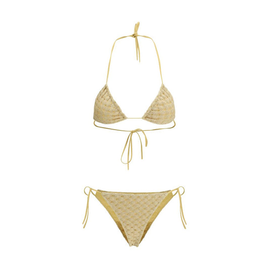 Gold Viscose Bikini