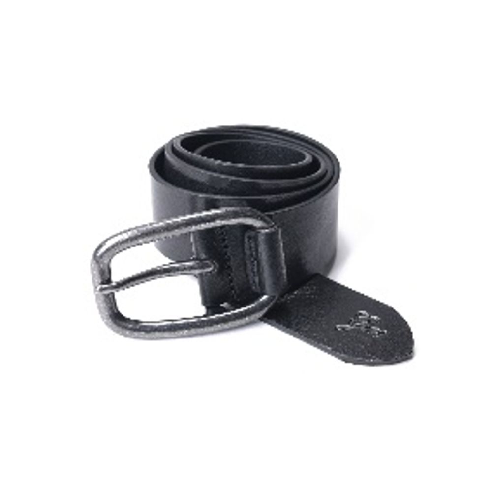 Black Leather Regular Belt