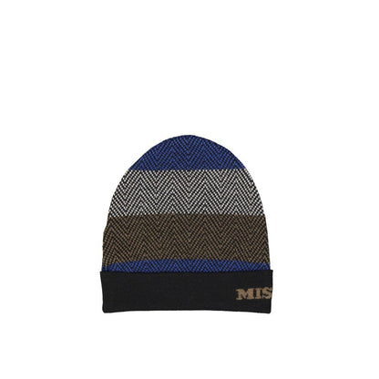 Blue Wool Beanie