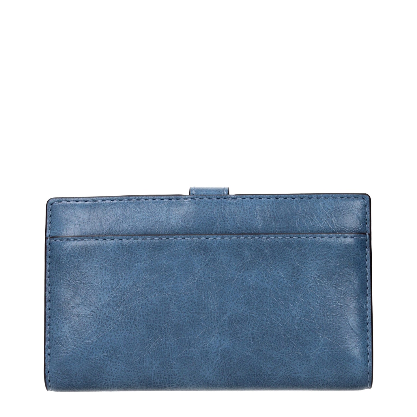 Light Blue Leather Wallet