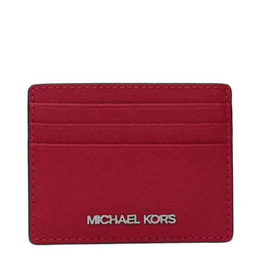 Red Leather Cardholder