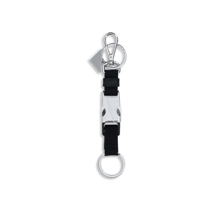 Black Nylon Keychain