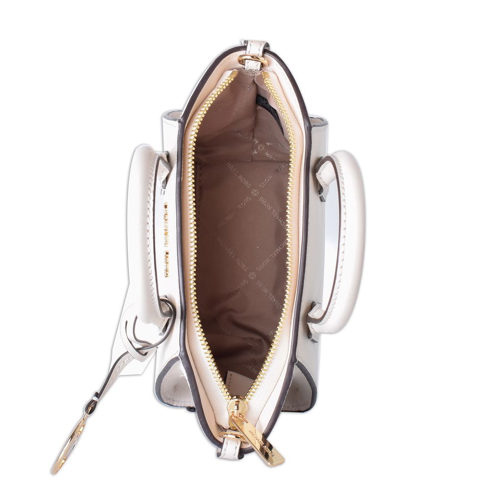 Beige Canvas Handbag