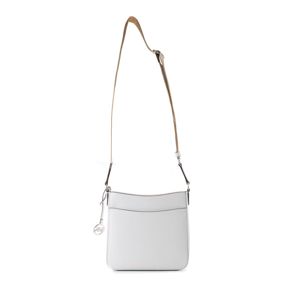 White Canvas Shoulder Bag