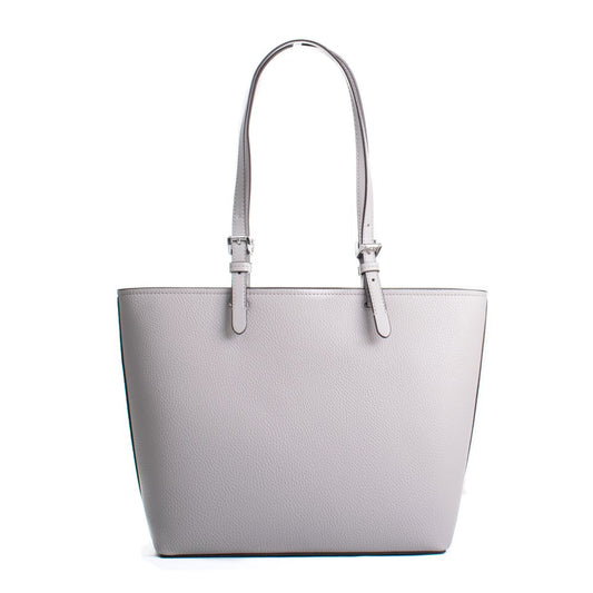 Gray Canvas Tote Bag