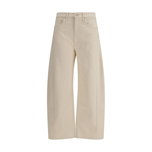 Beige Cotton Jeans Denim