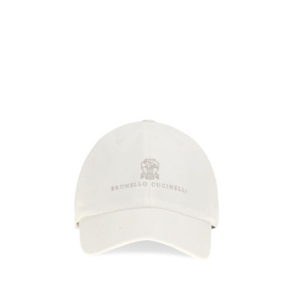 White Cotton Cap (Baseball Hat)