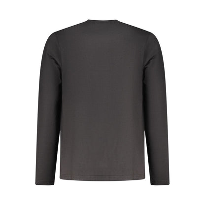 "Black Cotton Men's T-Shirt"