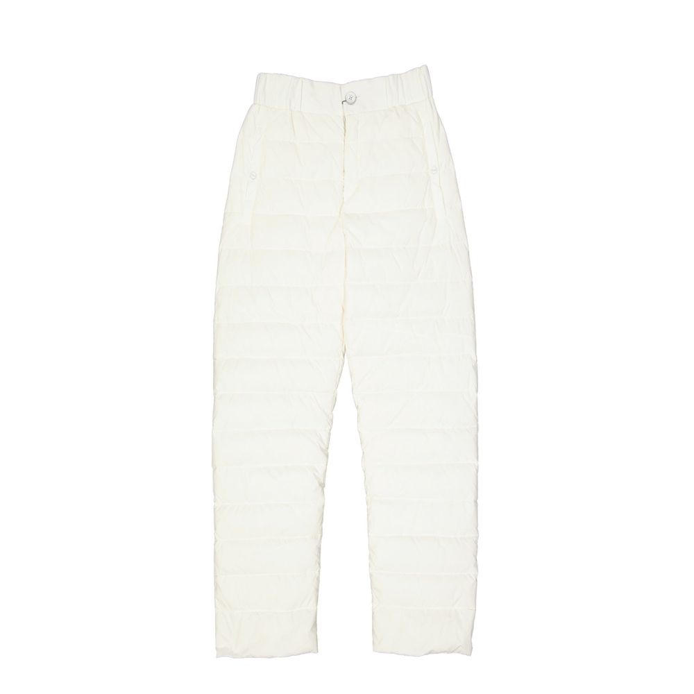 White Polyamide Pants