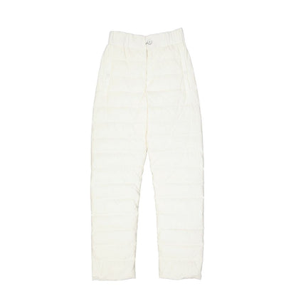 White Polyamide Pants