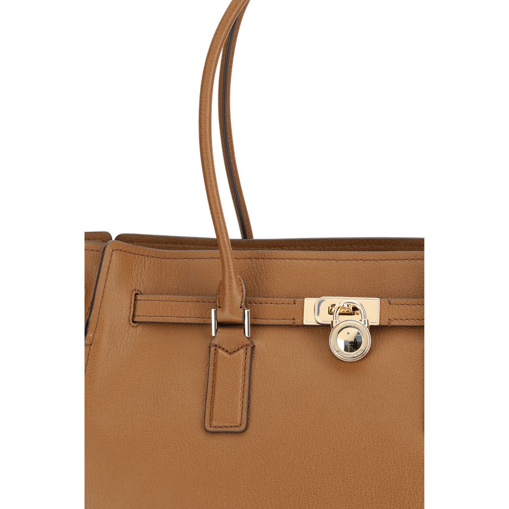 Beige Calf Leather Bos Taurus Shoulder Bag