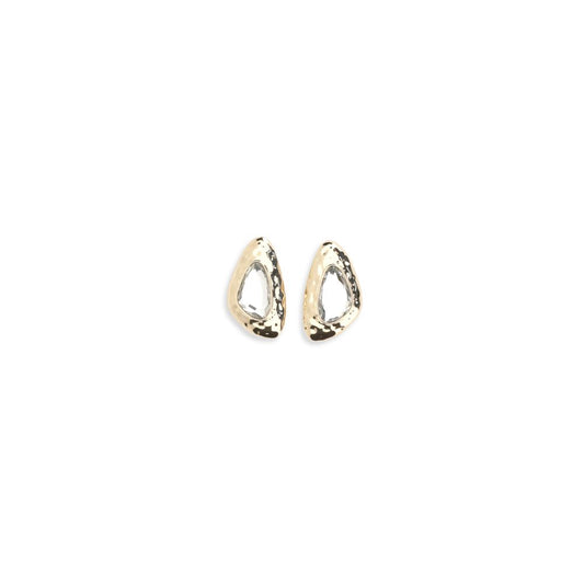 Gold Brass Earrings