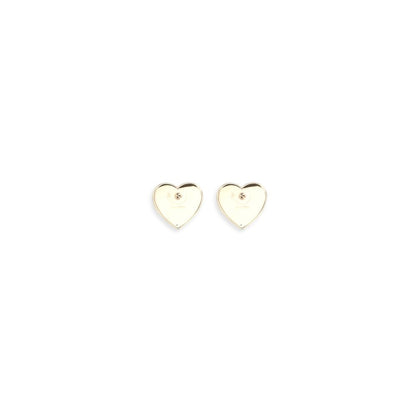Gold Brass Earrings