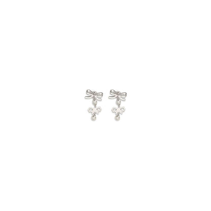 Silver Brass Earrings