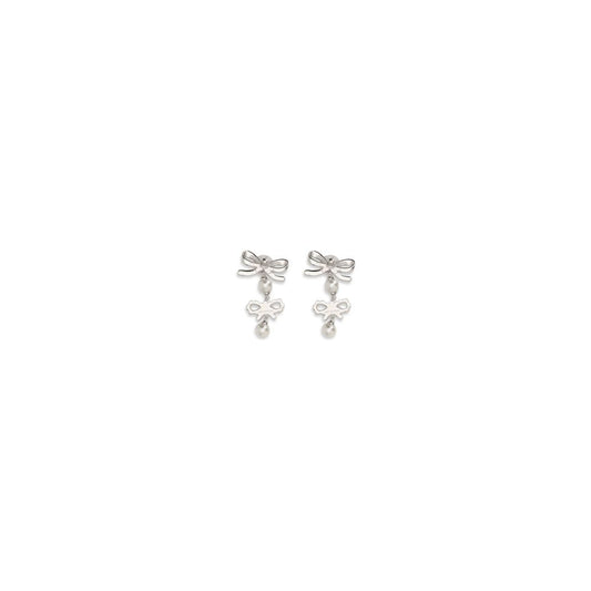 Silver Brass Earrings