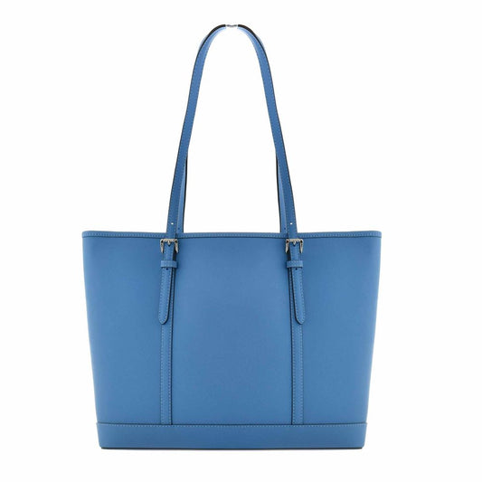 Blue Canvas Tote Bag