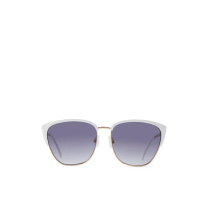White Polycarbonate Sunglasses