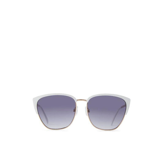 White Polycarbonate Sunglasses
