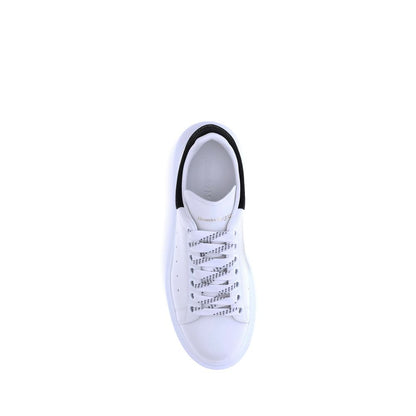 White Calf Leather Bos Taurus Platform Sneakers