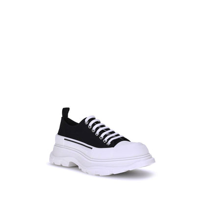 Black Rubber Chunky Sneakers