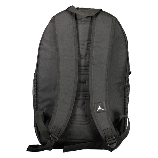 Nero Polyester Men Backpack