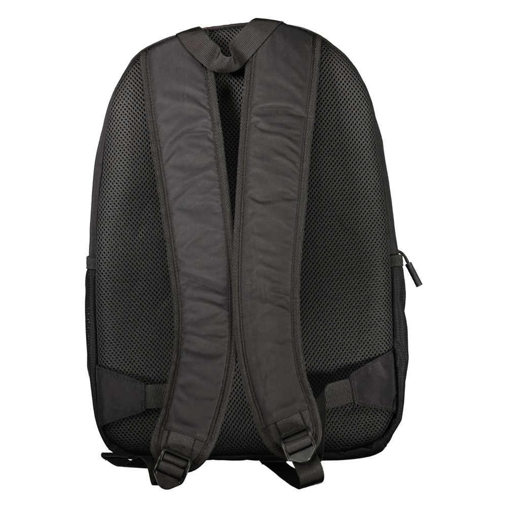 Nero Polyester Men Backpack