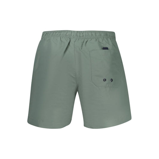 Verde Polyester Men's Swim Boxer