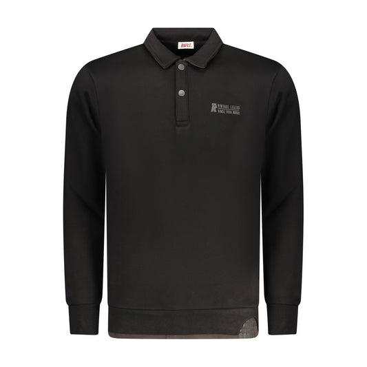 Nero Cotton Men Polo Shirt