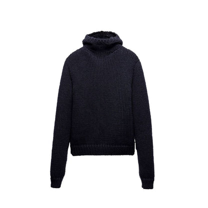 Blue Wool Sweatshirt