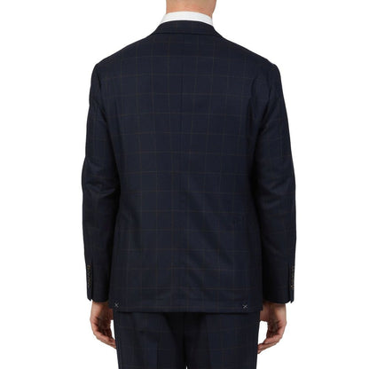Blue Wool Two-Piece Suit