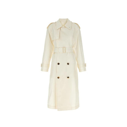 White Silk Coat