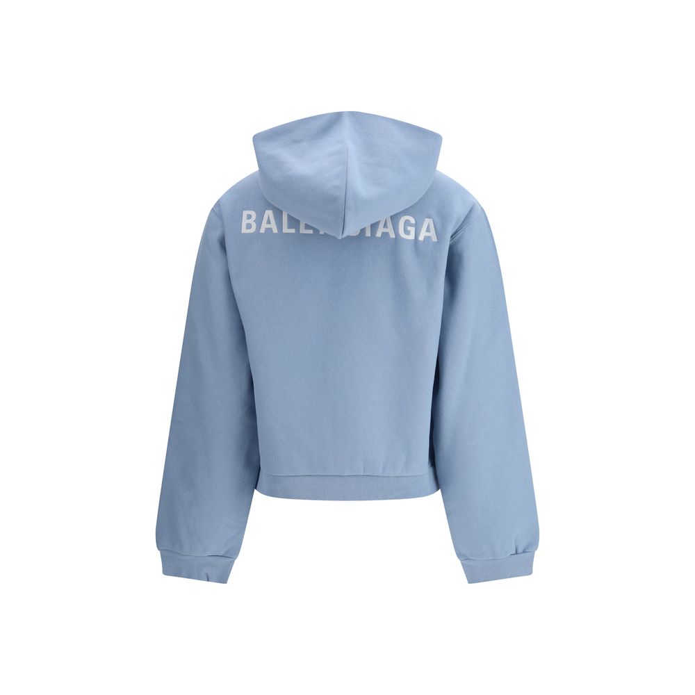 Blue Cotton Sweatshirt
