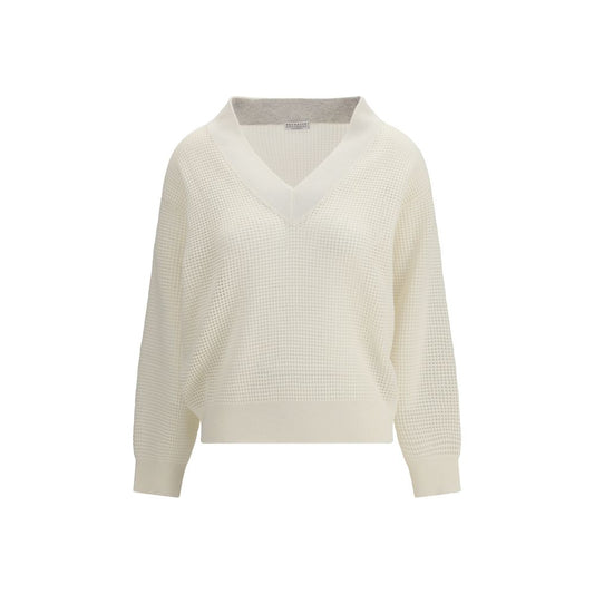 Beige Cashmere Sweater