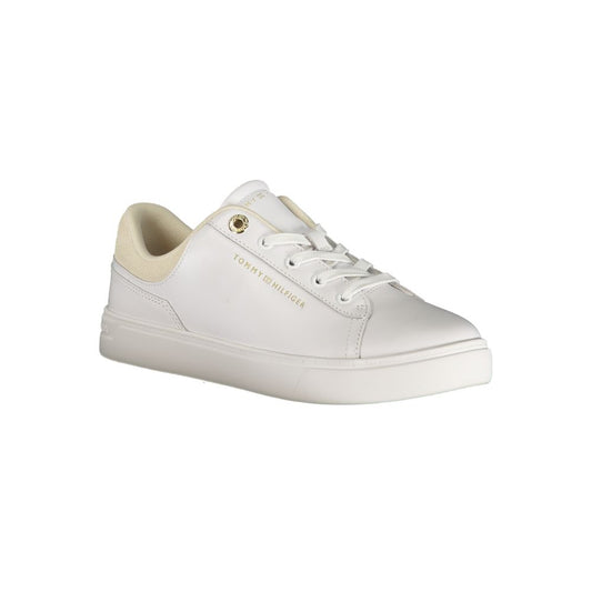 Bianco Polyurethane Women Sneaker