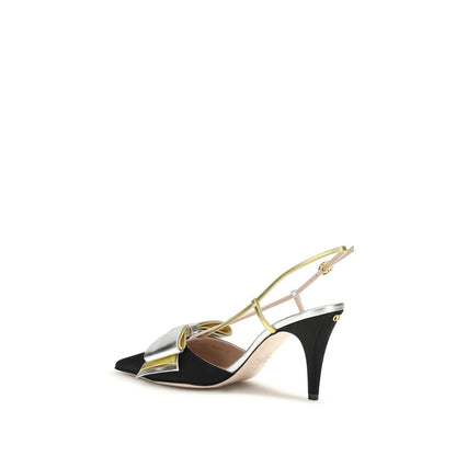 Multicolor Calf Leather Bos Taurus Pumps