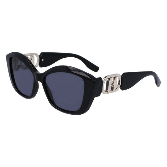 Black Injected Sunglasses