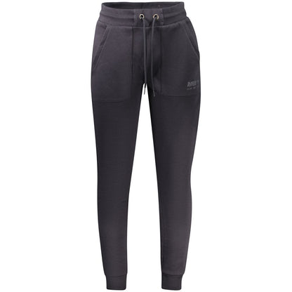 Blue Cotton Men's Track Pant