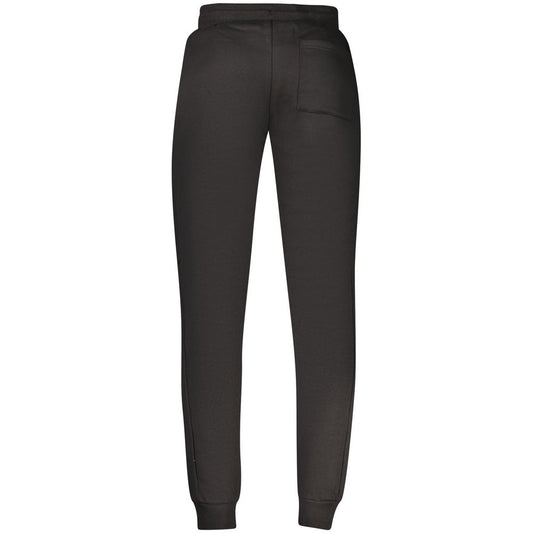 Black Cotton Men's Track Pant