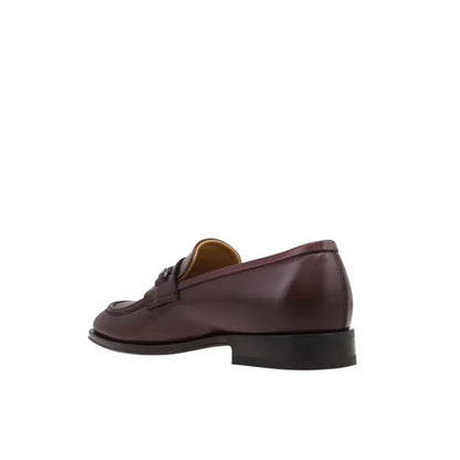 Multicolor Calfskin Slip-On Loafers