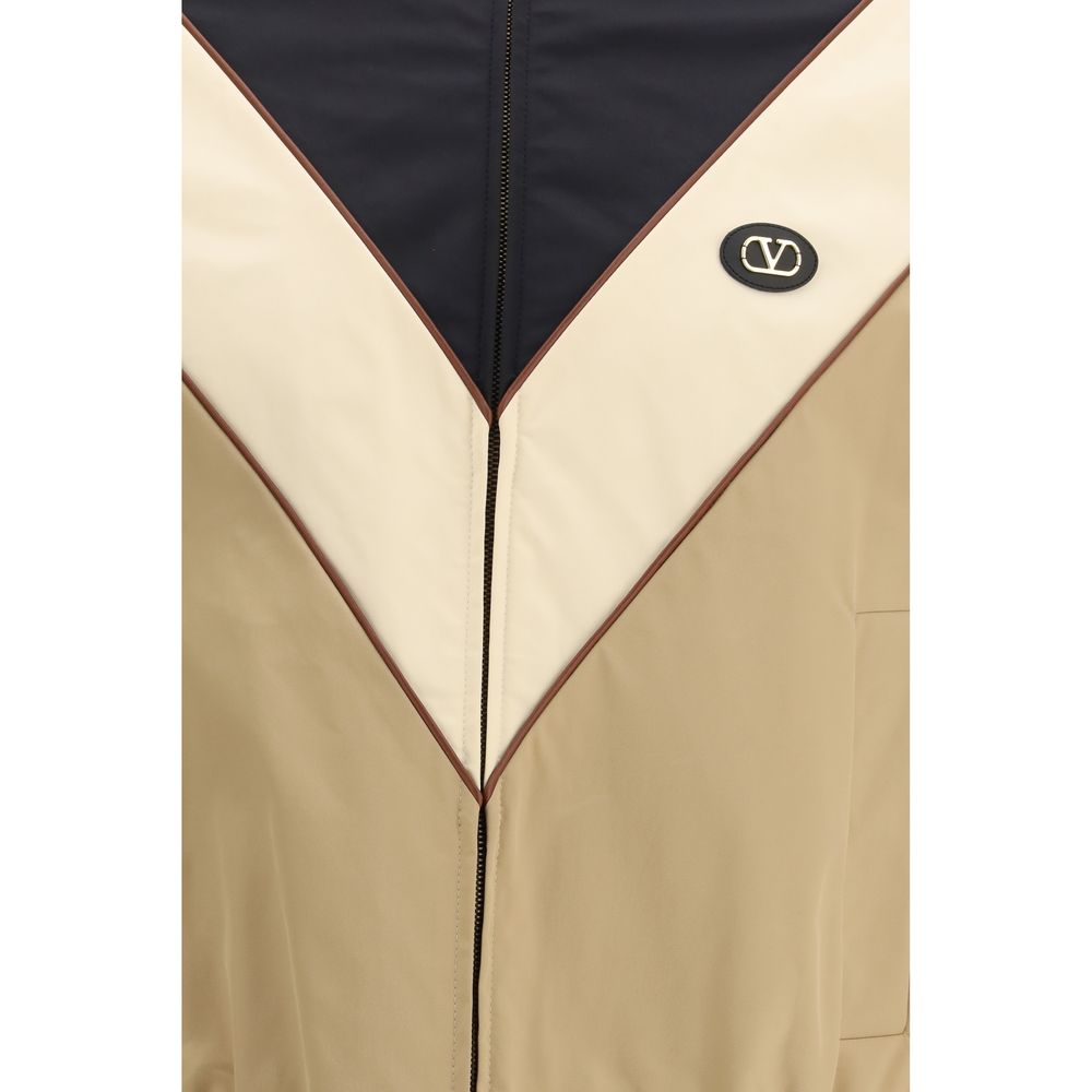 Multicolor Polyester Shell Jacket