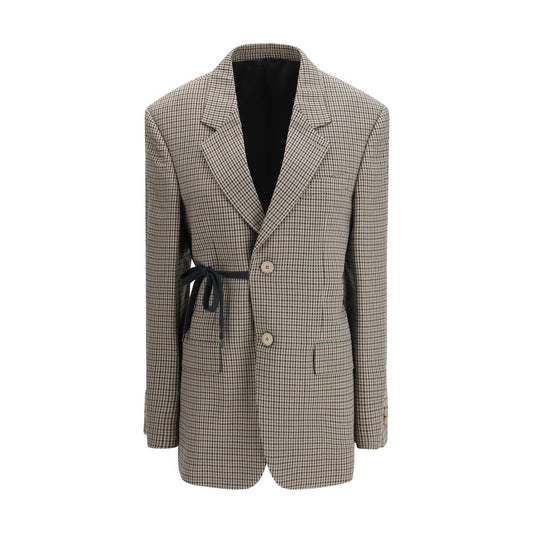 Multicolor Lyocell Coat