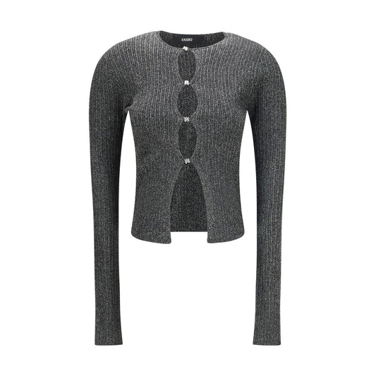 Black Viscose Cardigan