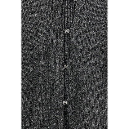 Black Viscose Cardigan