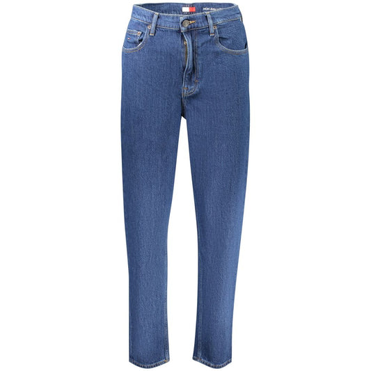 Blu Cotton Women Jeans