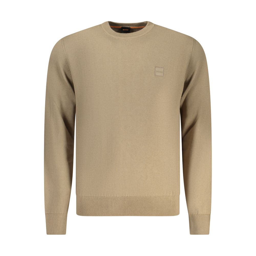 Marrone Cotton Men Sweater