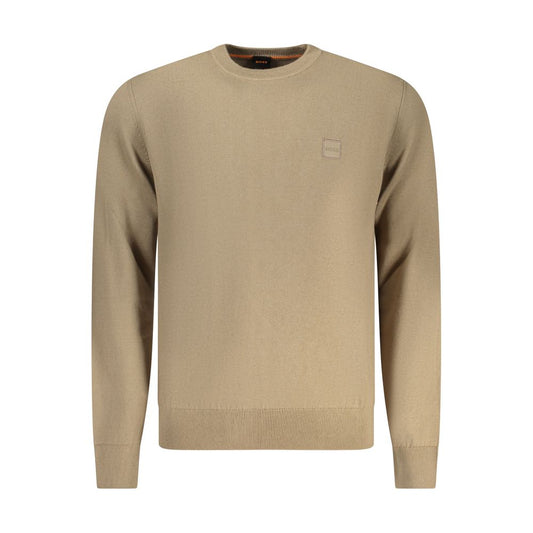 Marrone Cotton Men Sweater