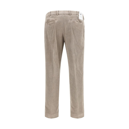 Beige Cotton Pants