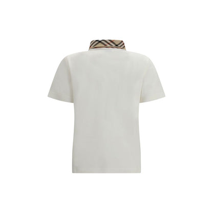 White Cotton Polo Shirt