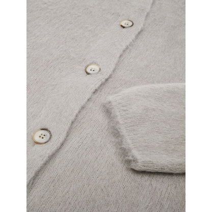 Beige Wool Cardigan