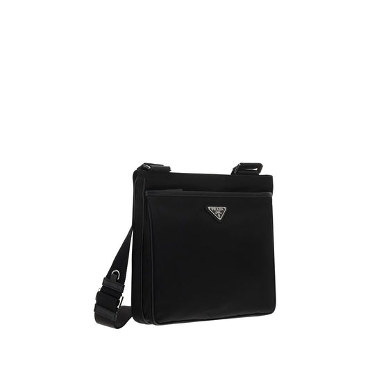 Black Nylon Shoulder Bag